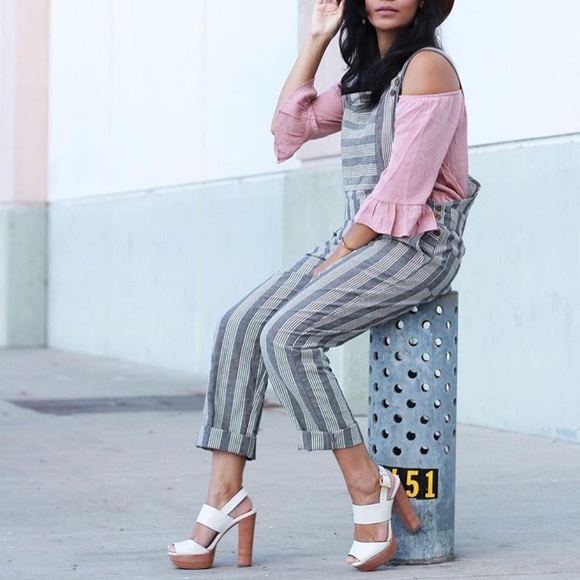 BAHIA leather platform sandal - Picture 2 of 3